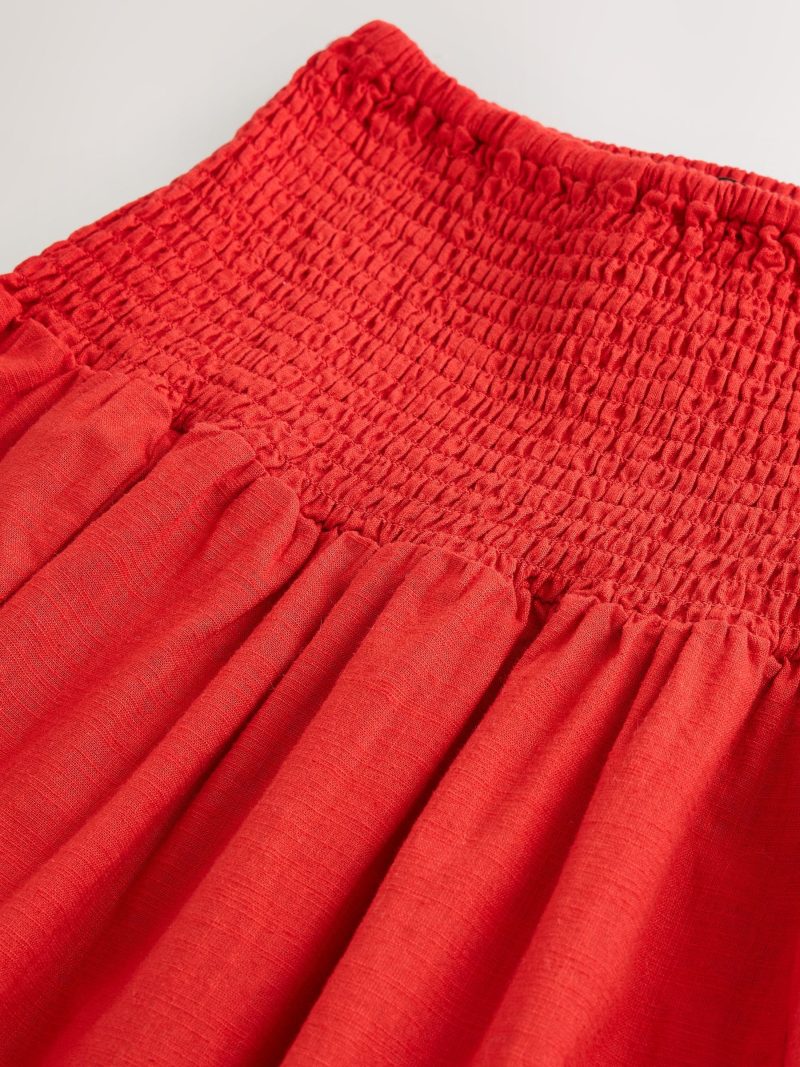 Comely84253 Red Drop Waist Maxi Skirt - Image 4