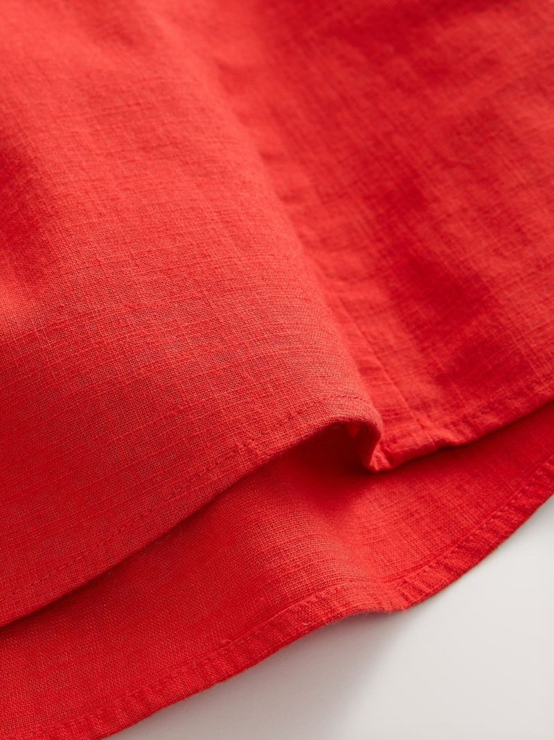 Comely84253 Red Drop Waist Maxi Skirt - Image 5