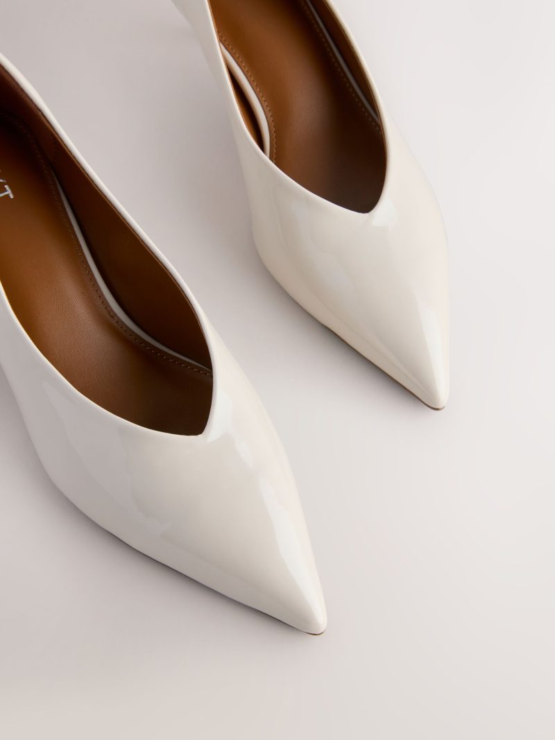 Comely84308 Standard/Wide Fit  Point Toe Low Kitten Heels - Image 9