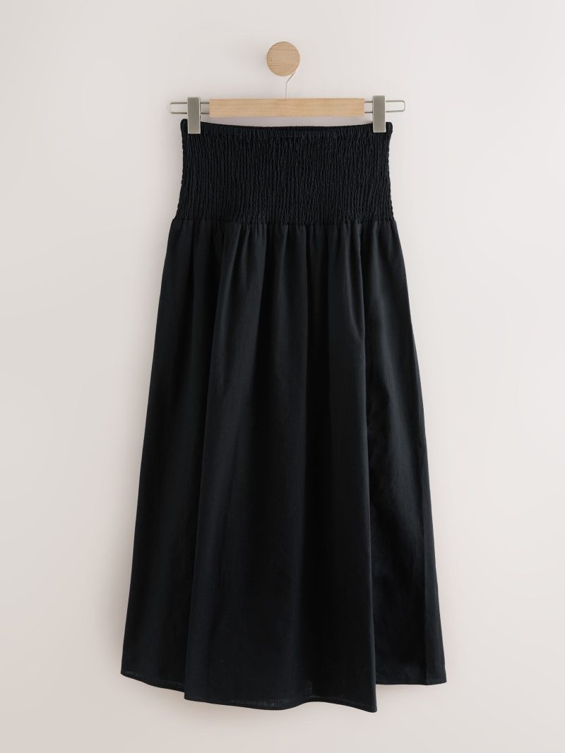 Comely84231 Black Drop Waist Maxi Skirt - Image 5