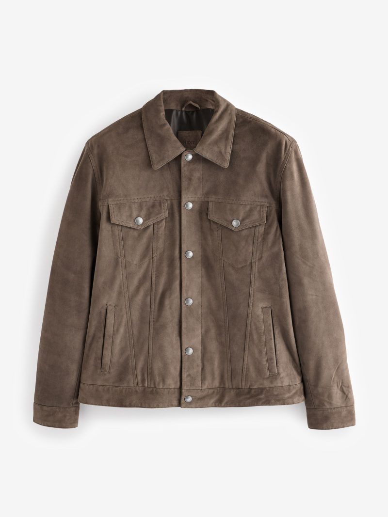 Comely84271 Brown Suede Western Jacket - Image 7