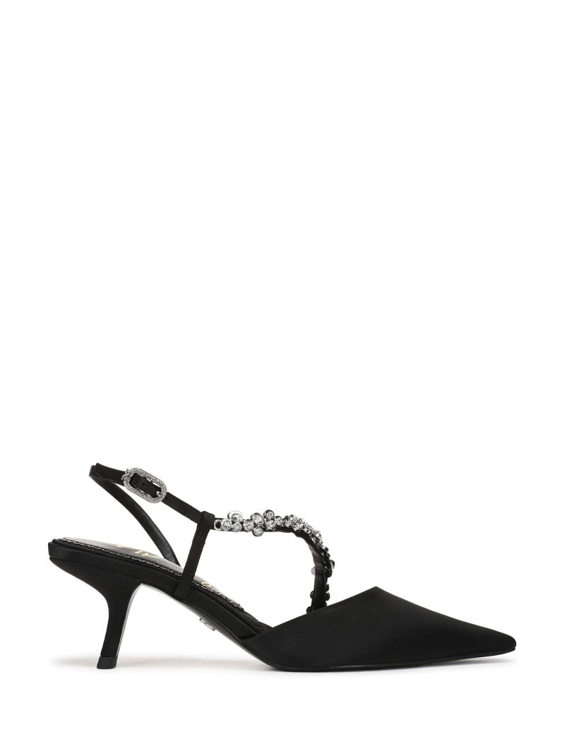 Comely84303 Regular Fit Bonnie Kitten Heel Slingback Shoes