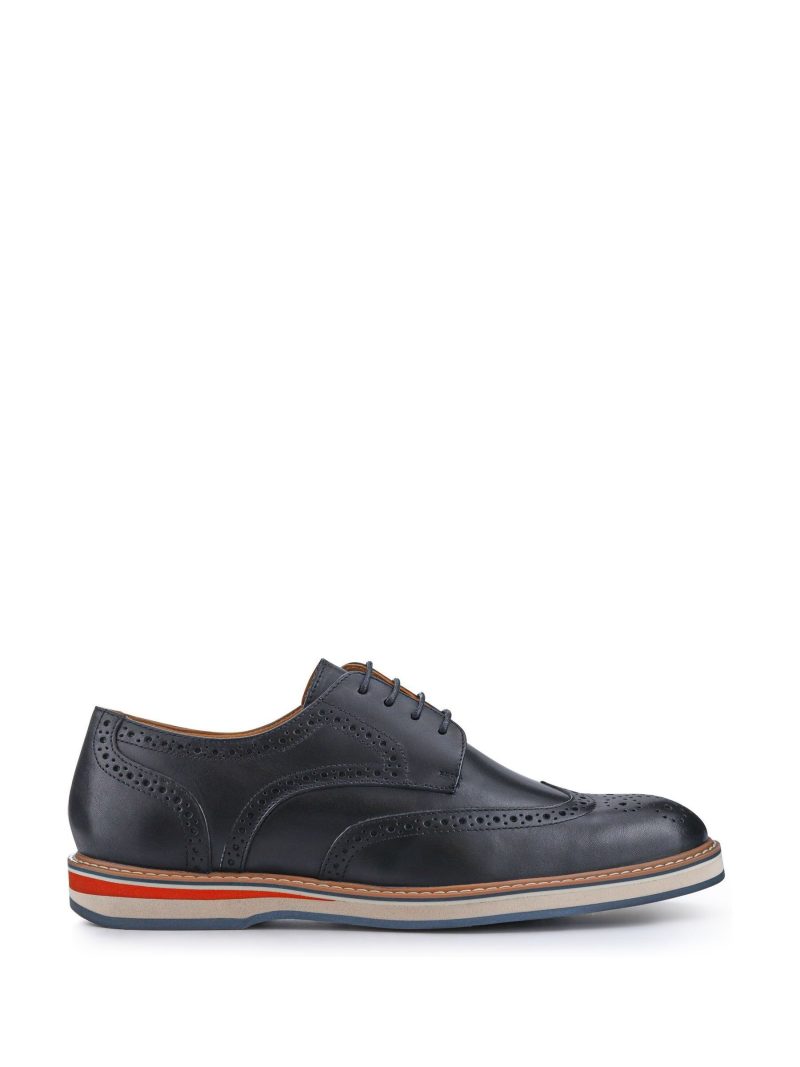 Comely84292 Black Gents Lace Smart Shoes