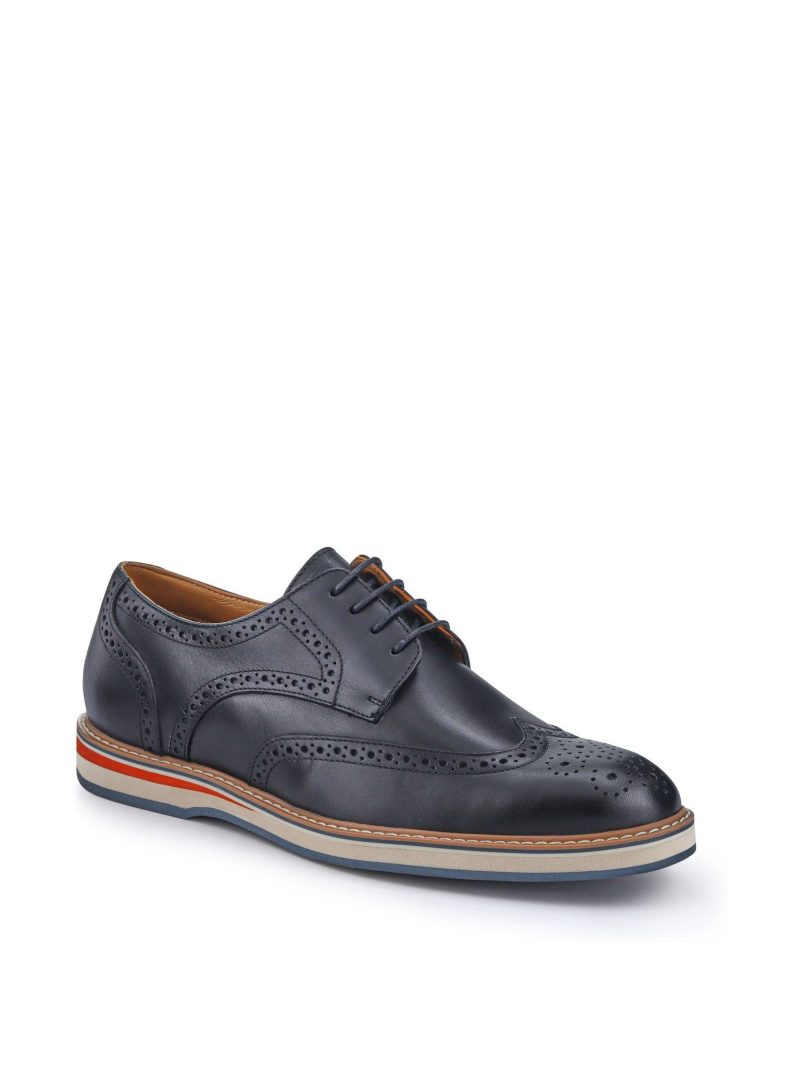 Comely84292 Black Gents Lace Smart Shoes - Image 2