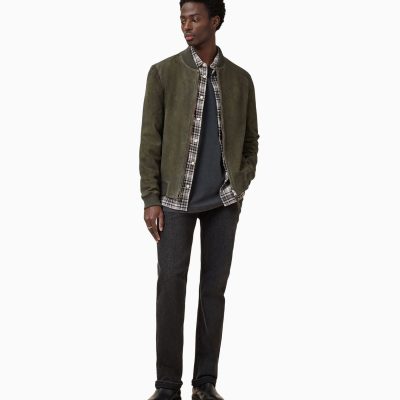 Comely84285 Green Buckley Bomber Jacket