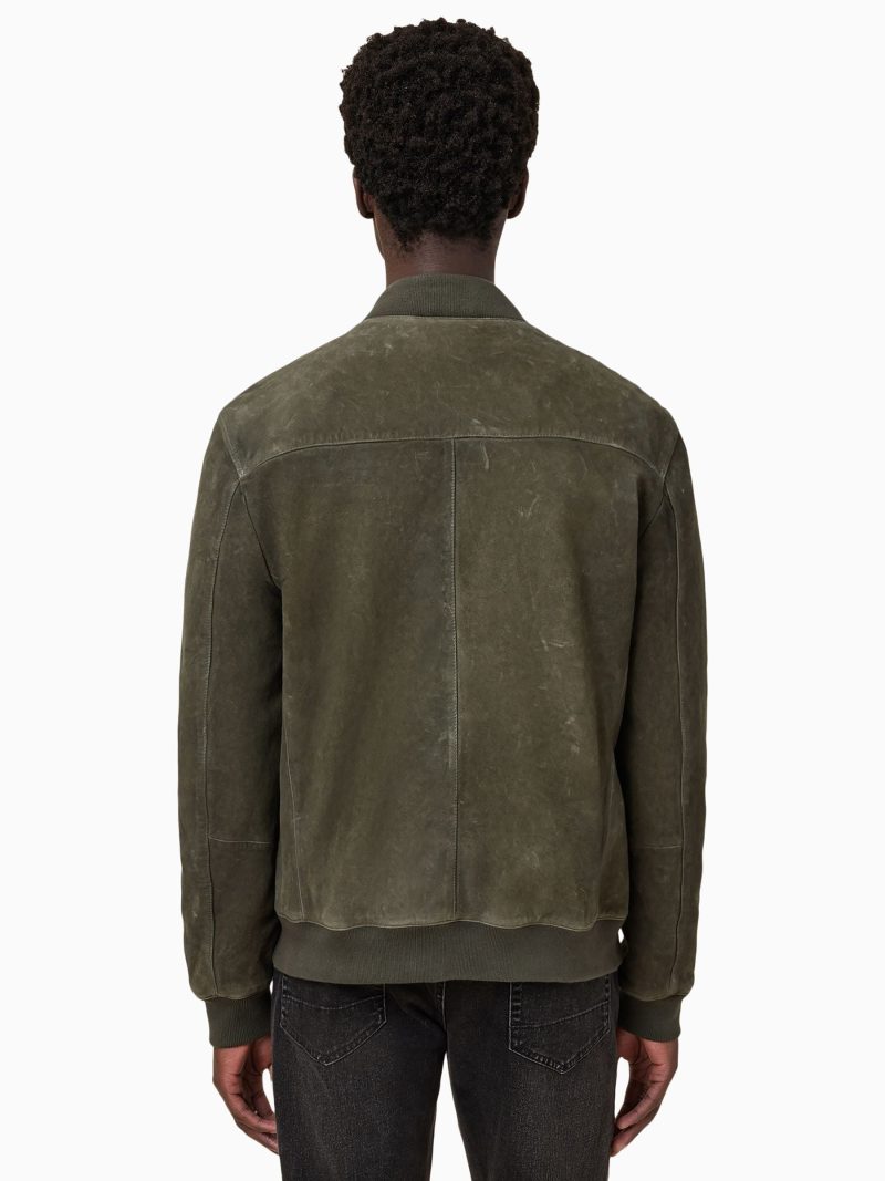 Comely84285 Green Buckley Bomber Jacket - Image 6