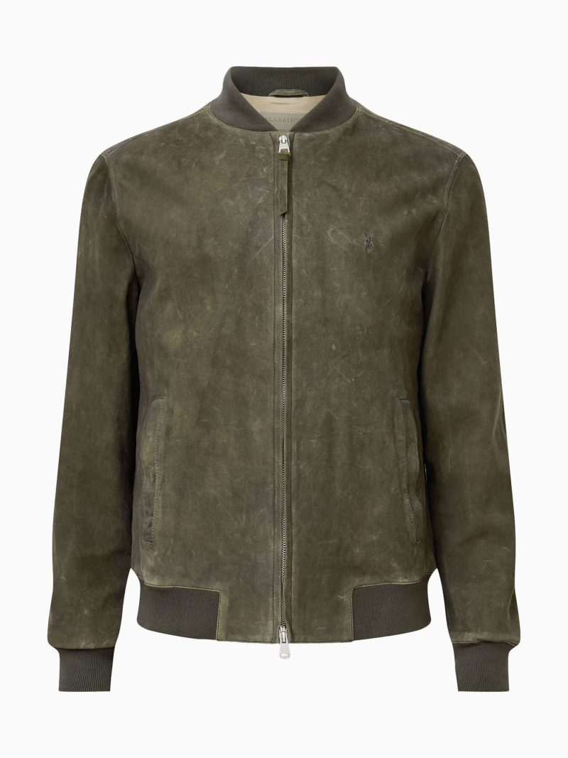 Comely84285 Green Buckley Bomber Jacket - Image 7