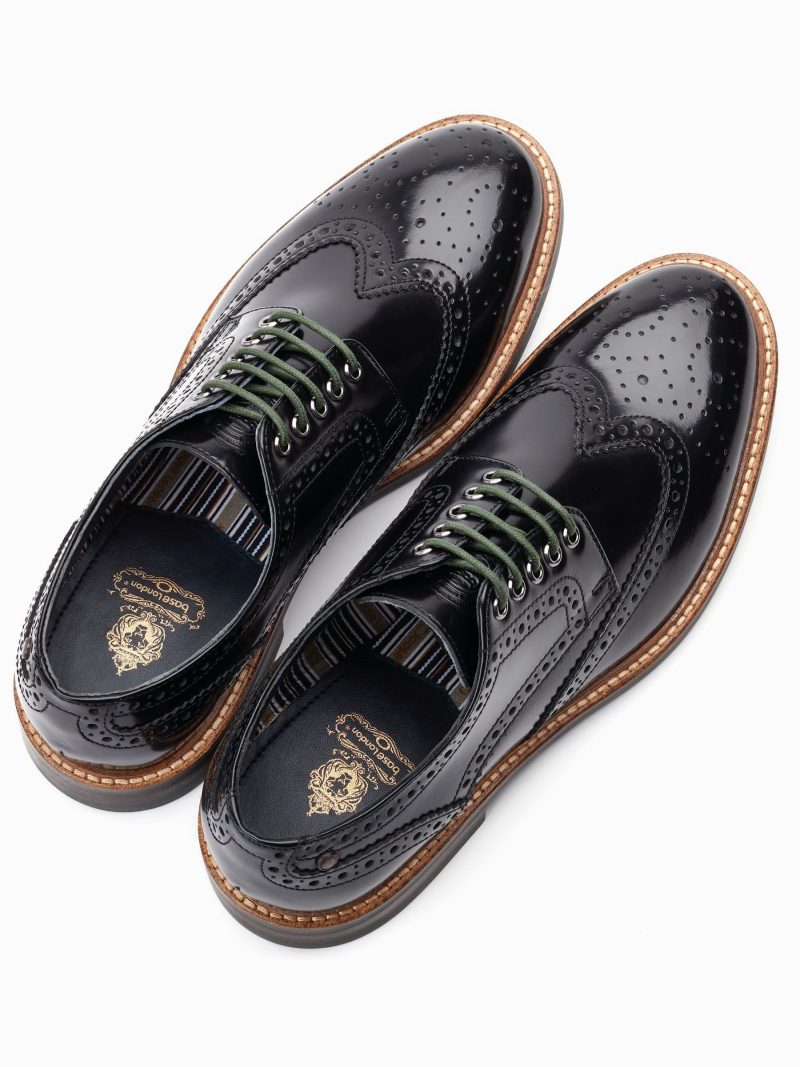 Comely84298 Woburn Lace Up Brogue Shoes - Image 4